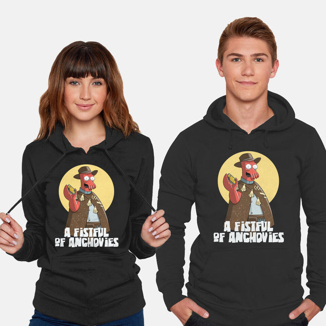 A Fistful Of Anchovies-Unisex-Pullover-Sweatshirt-zascanauta