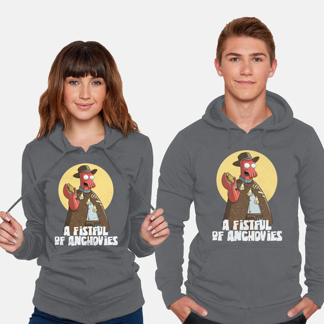 A Fistful Of Anchovies-Unisex-Pullover-Sweatshirt-zascanauta