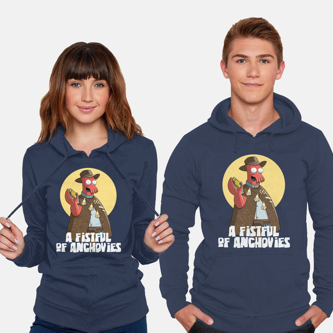 A Fistful Of Anchovies-Unisex-Pullover-Sweatshirt-zascanauta