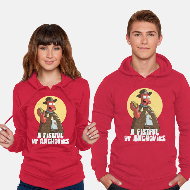 A Fistful Of Anchovies-Unisex-Pullover-Sweatshirt-zascanauta