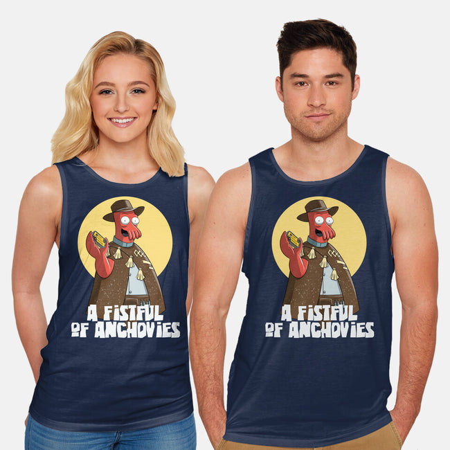 A Fistful Of Anchovies-Unisex-Basic-Tank-zascanauta