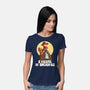 A Fistful Of Anchovies-Womens-Basic-Tee-zascanauta