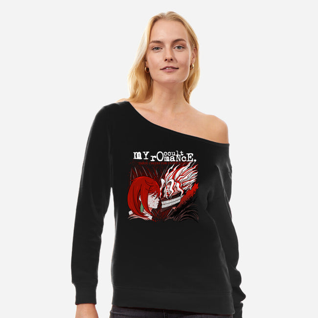 My Occult Romance-Womens-Off Shoulder-Sweatshirt-svthyp