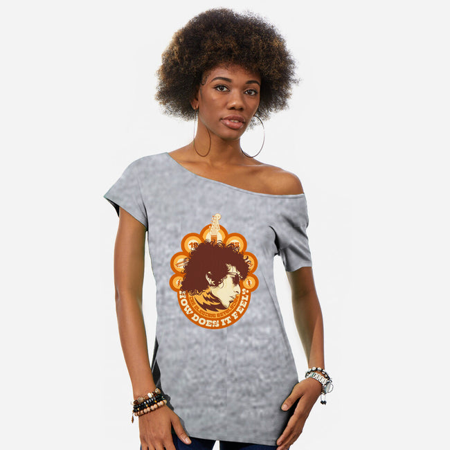 Electric Bob-Womens-Off Shoulder-Tee-CappO