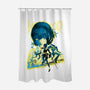 The Elda Boy-None-Polyester-Shower Curtain-hypertwenty