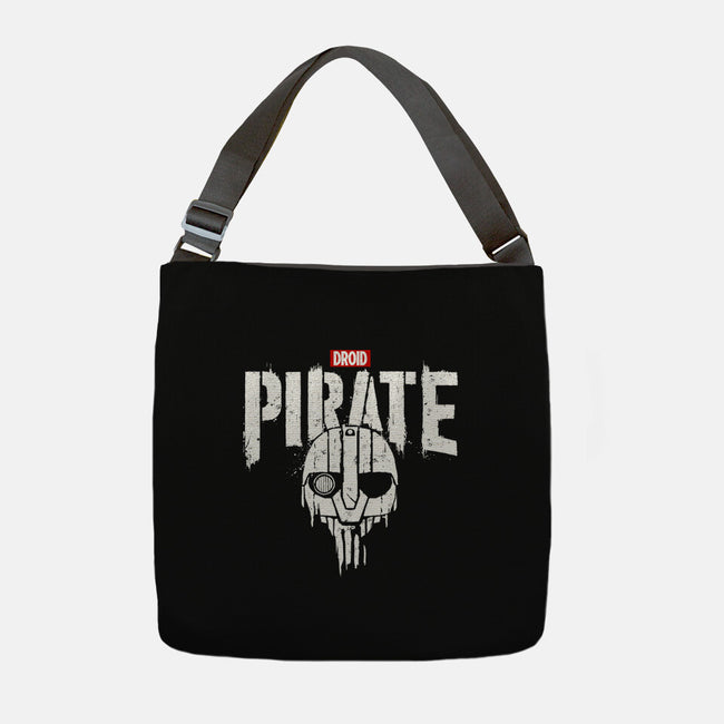 Droid Pirate-None-Adjustable Tote-Bag-teesgeex