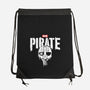 Droid Pirate-None-Drawstring-Bag-teesgeex