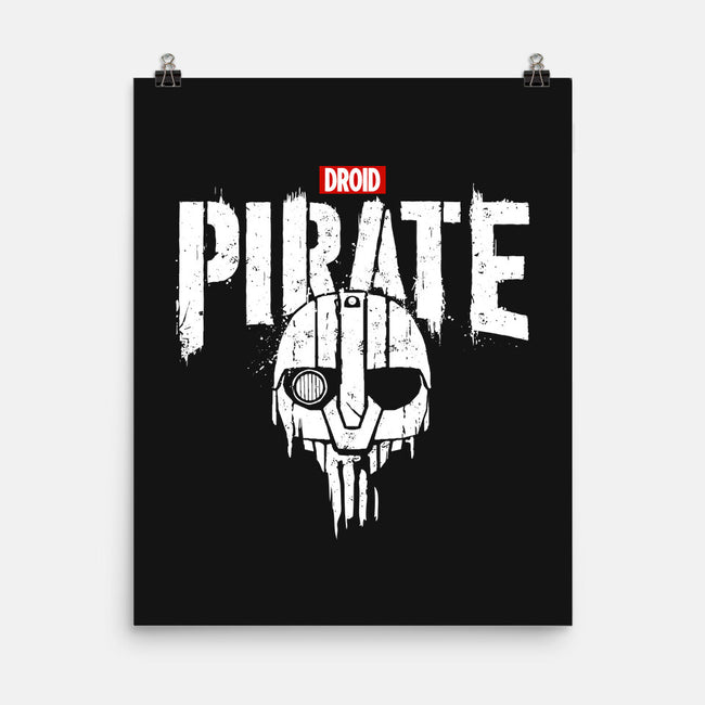 Droid Pirate-None-Matte-Poster-teesgeex