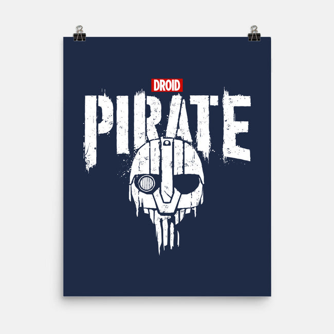 Droid Pirate-None-Matte-Poster-teesgeex