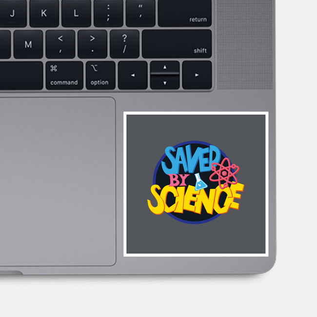 Saved By Science-None-Glossy-Sticker-DrMonekers