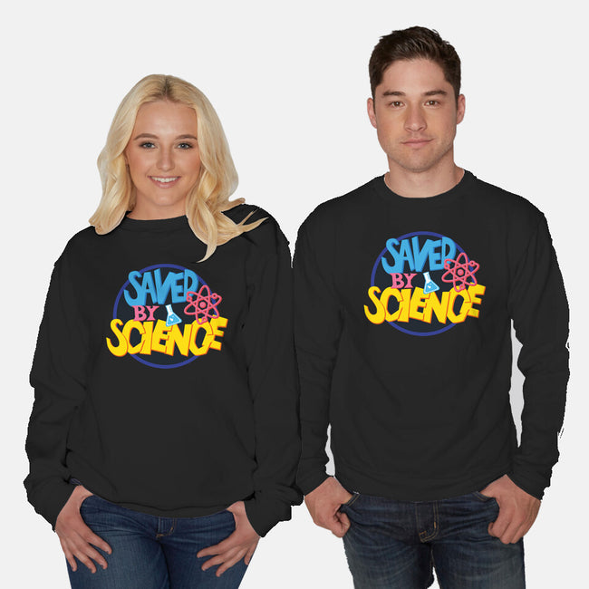 Saved By Science-Unisex-Crew Neck-Sweatshirt-DrMonekers