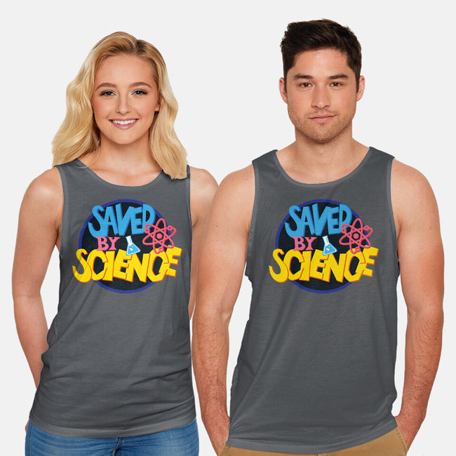 Saved By Science-Unisex-Basic-Tank-DrMonekers