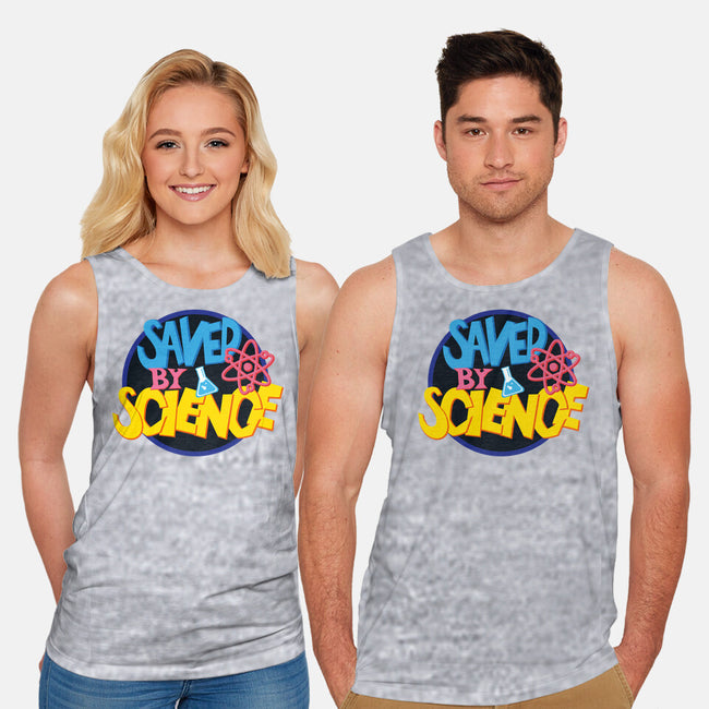 Saved By Science-Unisex-Basic-Tank-DrMonekers