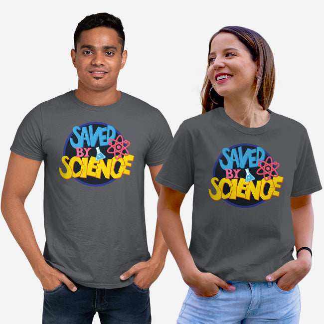 Saved By Science-Unisex-Basic-Tee-DrMonekers