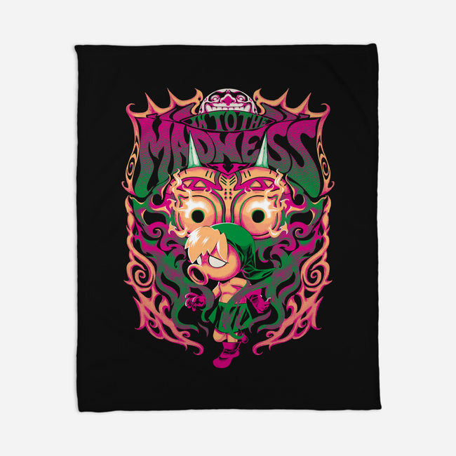 In To The Madness-None-Fleece-Blanket-Estudio Horta