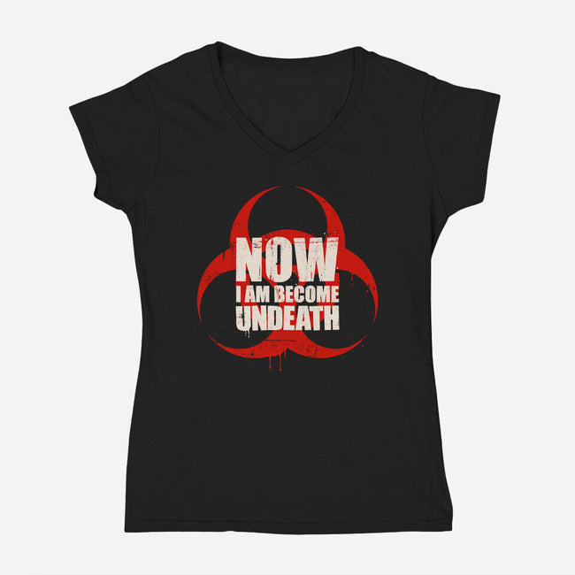 Undeath-Womens-V-Neck-Tee-teesgeex