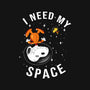 I Need My Space Snoopy-None-Removable Cover w Insert-Throw Pillow-MaxoArt