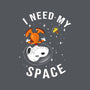 I Need My Space Snoopy-None-Polyester-Shower Curtain-MaxoArt