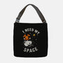 I Need My Space Snoopy-None-Adjustable Tote-Bag-MaxoArt