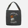 I Need My Space Snoopy-None-Adjustable Tote-Bag-MaxoArt