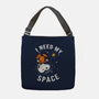 I Need My Space Snoopy-None-Adjustable Tote-Bag-MaxoArt