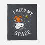 I Need My Space Snoopy-None-Fleece-Blanket-MaxoArt