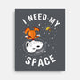 I Need My Space Snoopy-None-Stretched-Canvas-MaxoArt