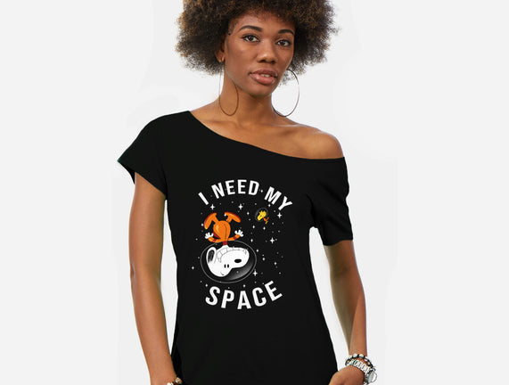 I Need My Space Snoopy