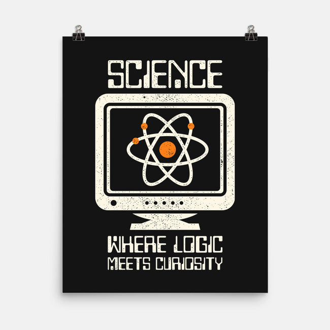 Where Logic Meets Curiosity-None-Matte-Poster-sachpica