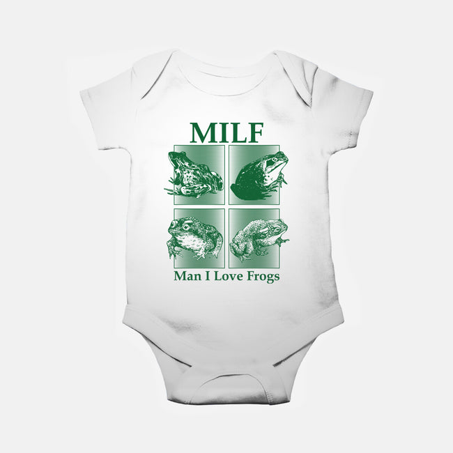 I Love Frogs-Baby-Basic-Onesie-sachpica