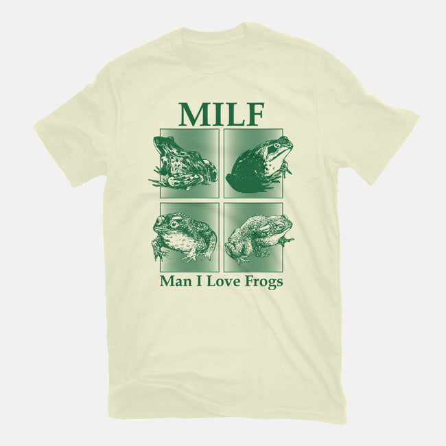 I Love Frogs-Mens-Basic-Tee-sachpica