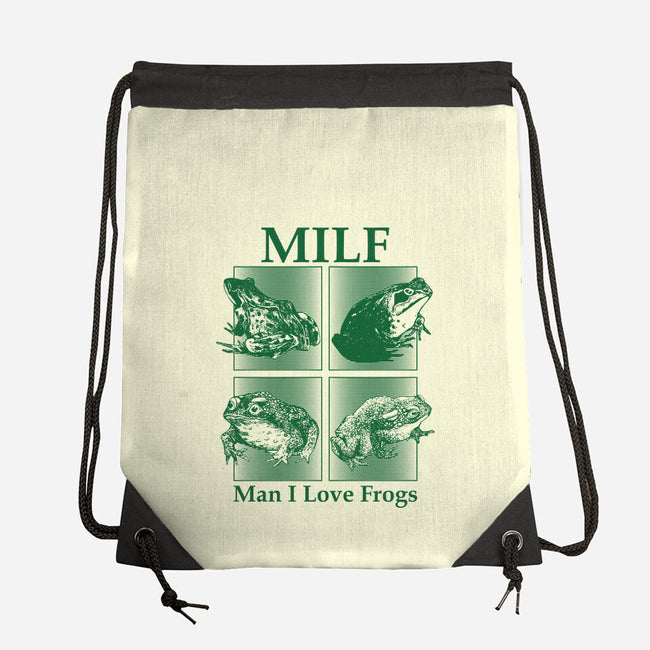 I Love Frogs-None-Drawstring-Bag-sachpica