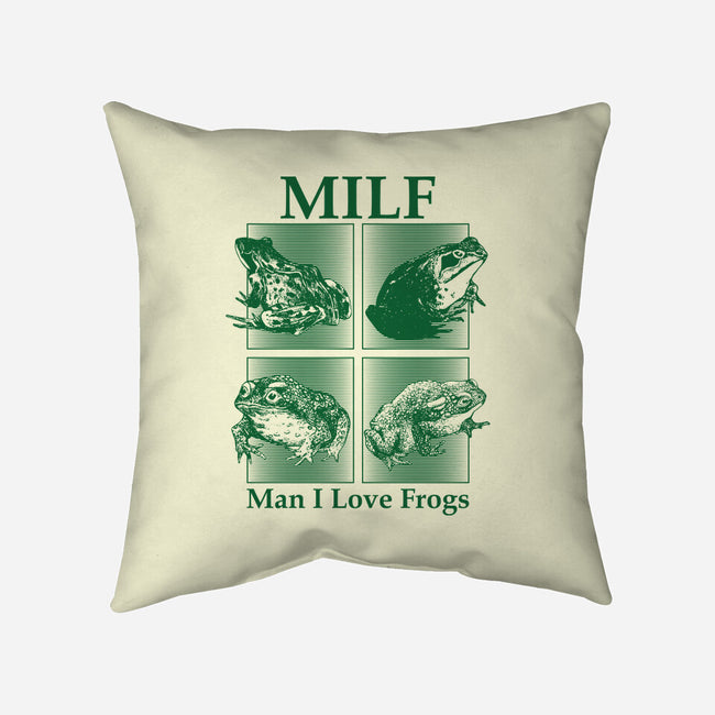 I Love Frogs-None-Removable Cover w Insert-Throw Pillow-sachpica