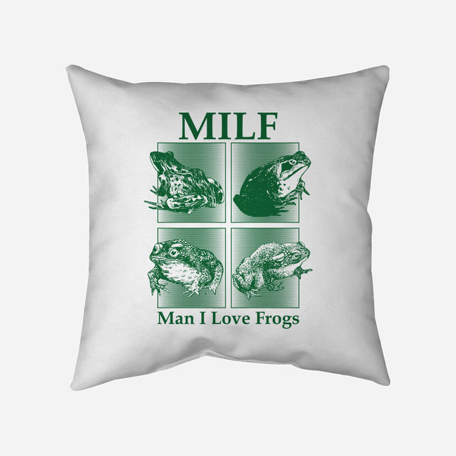 I Love Frogs-None-Removable Cover w Insert-Throw Pillow-sachpica