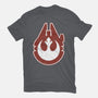 Vintage Millenium Falcon-Womens-Fitted-Tee-Astrobot Invention