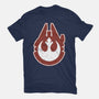 Vintage Millenium Falcon-Mens-Basic-Tee-Astrobot Invention