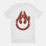 Vintage Millenium Falcon-Mens-Heavyweight-Tee-Astrobot Invention