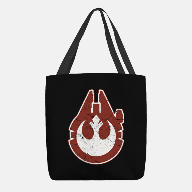 Vintage Millenium Falcon-None-Basic Tote-Bag-Astrobot Invention