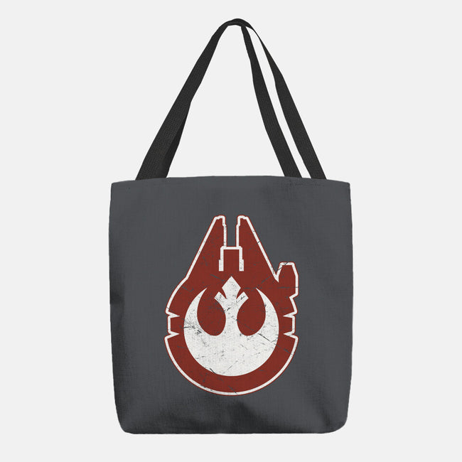 Vintage Millenium Falcon-None-Basic Tote-Bag-Astrobot Invention