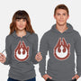 Vintage Millenium Falcon-Unisex-Pullover-Sweatshirt-Astrobot Invention