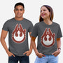 Vintage Millenium Falcon-Unisex-Basic-Tee-Astrobot Invention