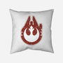 Vintage Millenium Falcon-None-Removable Cover w Insert-Throw Pillow-Astrobot Invention