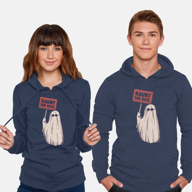 Haunt The Rich-Unisex-Pullover-Sweatshirt-eduely