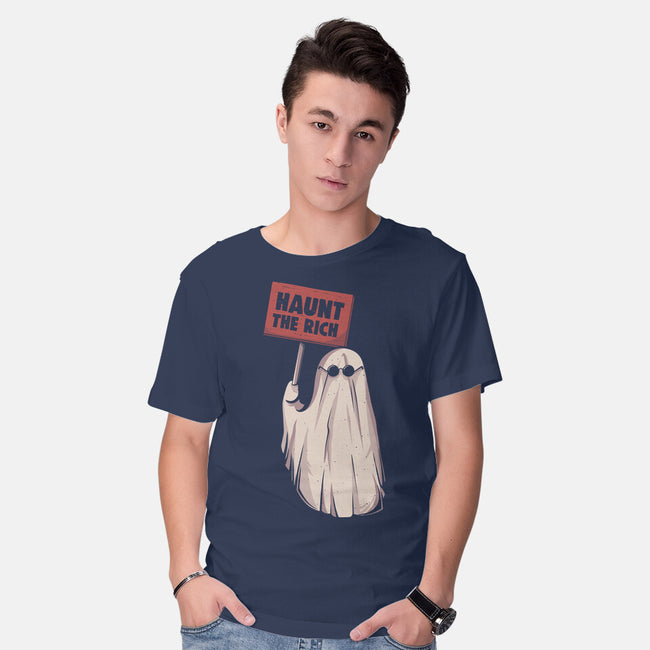 Haunt The Rich-Mens-Basic-Tee-eduely