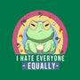 I Hate Everyone Equally-None-Fleece-Blanket-MaxoArt