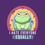 I Hate Everyone Equally-Womens-Basic-Tee-MaxoArt