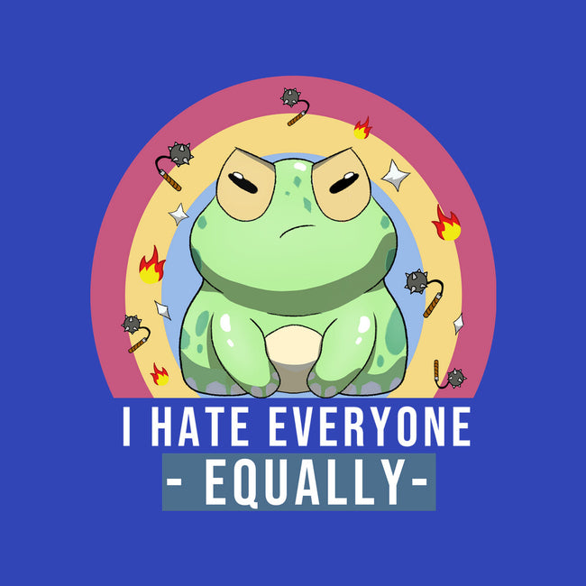 I Hate Everyone Equally-Youth-Crew Neck-Sweatshirt-MaxoArt