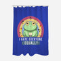 I Hate Everyone Equally-None-Polyester-Shower Curtain-MaxoArt