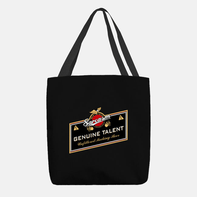 Genuine Talent-None-Basic Tote-Bag-NMdesign