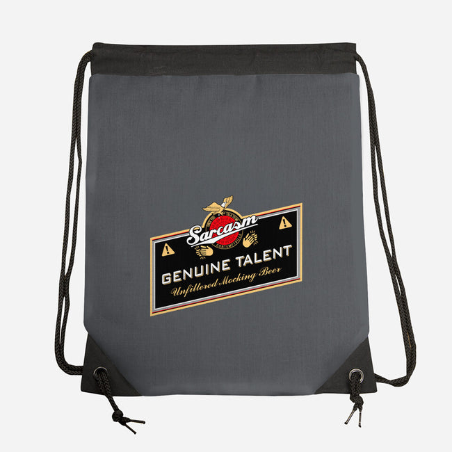 Genuine Talent-None-Drawstring-Bag-NMdesign